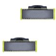 thumbnail image 1 of Lot de 2 Lames de Rasoir pour Philips Oneblade, One Blade Pro,, 1 of 5