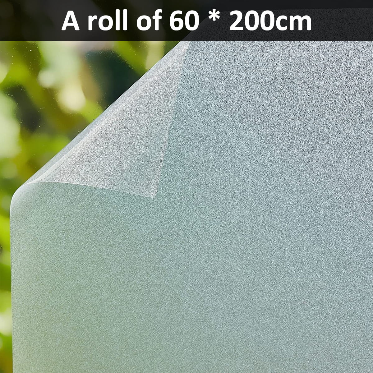 Window privacy film, office shower room, thickened, translucent, opaque, glue-free, removable electrostatic frosted glass film
