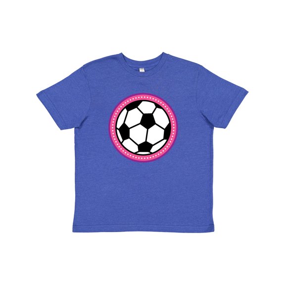 Inktastic Soccer Player Girls Sports Ball Youth T-Shirt