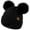Black, variant on REDESS Women's Winter Beanie Hat with Two Pompoms and Warm Fleece Lining-Black