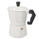thumbnail image 2 of Stovetop Moka Pot Cafetera italiana hecha a mano Aleación de aluminio Accesorios de cocina DIY Blanco 150 ml, 2 of 10