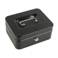 thumbnail image 4 of EHJRE Metal Cash Box with Lock Case Container with Keys for Kids Girls Boys Prizes Black, 4 of 9