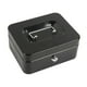 thumbnail image 4 of Hucha metálica con forma de cerdito, caja de almacenamiento de tesoros, contenedor decorativo para dinero en efectivo con acabado liso Negro, 4 of 9