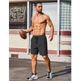 thumbnail image 5 of COOFANDY Men' 2 Pack Gym Workout Shorts 7 Inch Athletic Shorts Quick Dry Running Shorts with Pockets, 5 of 7