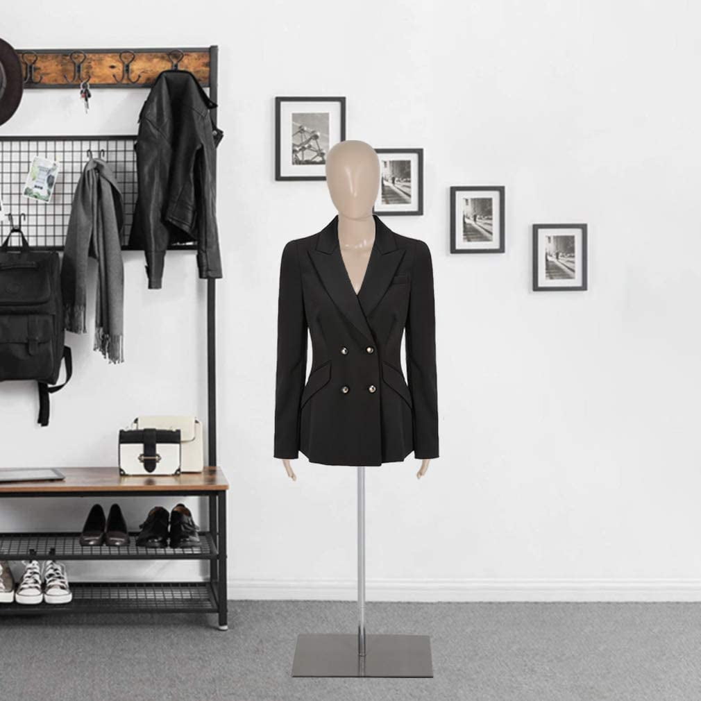 FDW 56"H Polypropylene New Female Mannequin with Stable base, Perfect for Display