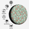 thumbnail image 6 of Kdxio Retro Hippie Groovy Mushroom for Tire Cover Wheel Protectors Tyre Covers Weatherproof Wheel Covers Universal Fit for Trailer Rv SUV Truck Camper Travel Trailers 14 inch, 6 of 8