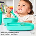thumbnail image 3 of Re-Play Dip n ReDip Feeding Tool, Toddler Feeding Supplies, Aqua, 2 Pack, 3 of 7