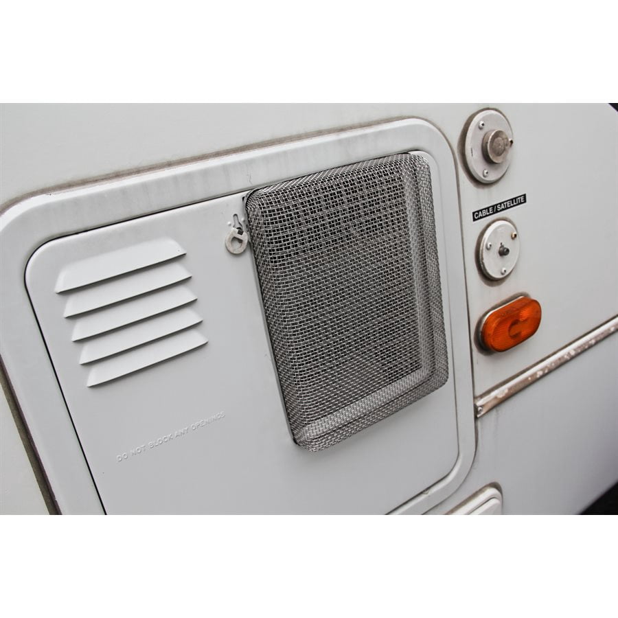Camco 42156 Flying Insect Screen for RV Water Heater - Fits Suburban 10, 12, & 16 Gal. Water Heater Vents