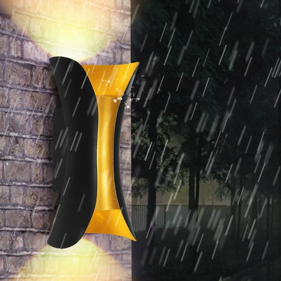 Miumaeov 12W Wall Sconces Modern LED Wall Lamp  Indoor/Outddor Wall Mounted