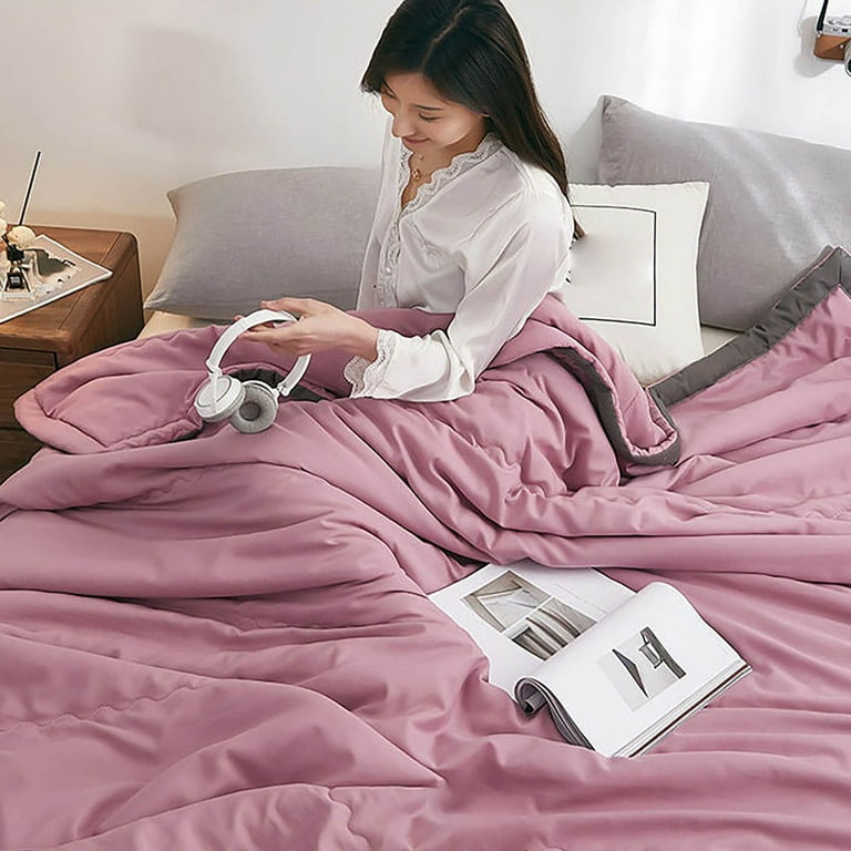 NIUREDLTD Price Crash Weighted Blanket for All Season Summer Fall Winter Cooling Breathable Heavy Microfiber Material Big Blanket Soft Thick Comfort