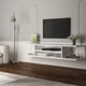 thumbnail image 2 of Repisa Flotante O Mesa Tv Moderna Color Blanco 120cm Moderno, 2 of 4