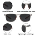 thumbnail image 3 of Gafas de sol de conducción anti-ultravioleta, tendencia de moda, gafas de sol antideslizantes, hechas de TR, resina, 3 of 5