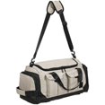 thumbnail image 2 of Khaki Nylon Large Capacity Travel Bag with Dry Wet Separation MultiFunctional for Gym Sports, 2 of 2