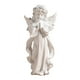 thumbnail image 1 of Resina Ángel de oración Estatuil Guardián Estatua Decoración del hogar 20 cm Sunnimix Estatua del titular de la vela, 1 of 8