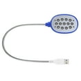 thumbnail image 4 of Super homeCA LED Notebook Lamp Flexible USB Desk Night Light Blue 100% Brand New, 4 of 9