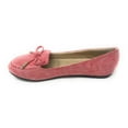 thumbnail image 4 of Victoria K Women's Bow With Gold Tipping Distressed Ballerina Flats, 4 of 5