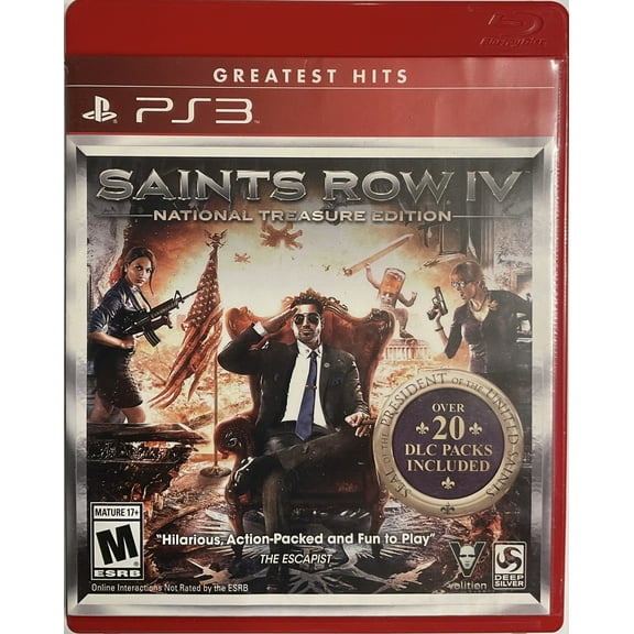 Pre-Owned Saints Row IV: National Treasure, Square Enix, PlayStation 3, 816819011997