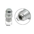 thumbnail image 2 of Unique Bargains Silver Tone M6 M8 M10 Thread Straight Grease Nipple Fittings Assortment Kit for Car 5 Set, 2 of 4