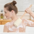 thumbnail image 6 of 2/1pcs Natural Loofah Body Scrubber Sponge, Luffa for Exfoliating & Smooth Skin Cleansing, Ideal for Men & Women, Spa & Shower Use, 6 of 9