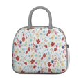thumbnail image 2 of Womens Pioneer Flower Floral Print Pattern Lunch Box for Work,Insulated Lunch Bag for Women,Loncheras Para Mujer,Leakproof Adult Lunch Bag for Work,Beach,Travel,Picnic,Camping, 2 of 7