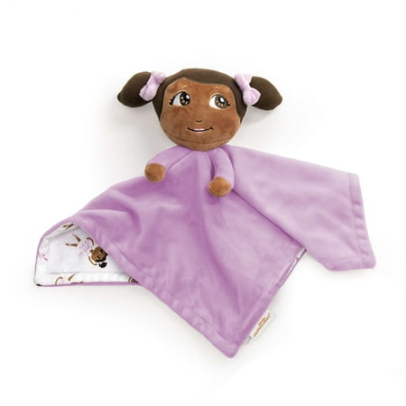 UPC: 0074451130579 | Little Muffincakes Lovey Baby Security Blanket in Ballerina and Bows Theme (Zhara) for Newborn & up Pink