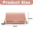 thumbnail image 2 of Crossbody Bag for Women Cellphone Little Purse with Credit Card Slots PU Leather Wallet-pink, 2 of 5