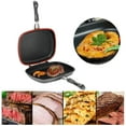 thumbnail image 4 of Portable Pan, Alumnium Pan, Black For Restaurant Home, 4 of 8