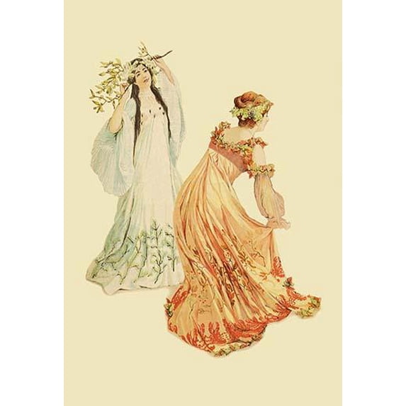 Autumn and Winter-Fine Art Canvas Print (20" x 30")