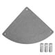 thumbnail image 2 of Bandeja De Fregadero De Esquina, Bandeja De Mostrador De Esquina Triangular De 3 Pies De Metal Que Ahorra Espacio Para Cocina, 2 of 7