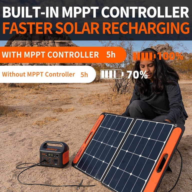 Restored Jackery Explorer 290 200w Continuous / 400w Peak Portable Solar Generator (Refurbished)