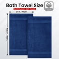 thumbnail image 4 of Toallas de baño Infinitee Xclusives Premium, 100% algodón, paquete de 4, 4 of 9