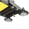 thumbnail image 6 of Industrial Push Sweeper 32" Cleaning Width Black and Yellow, 6 of 6