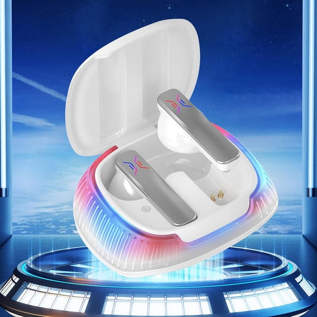 Auriculares traductores de idiomas 4 modos de traducción Auriculares de interpretación Blanco