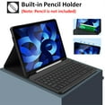 thumbnail image 3 of for iPad Air 13-inch M2 2024 A2898 A2899 A2900 Case with Bluetooth Wireless Magnetic Detachable Keyboard, Angle Adjustment Stand Cover, 3 of 7