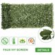 thumbnail image 1 of Zimtown - Panel de decoración de vid de hoja de pantalla de valla de privacidad de hiedra artificial Zimtown No, 1 of 5