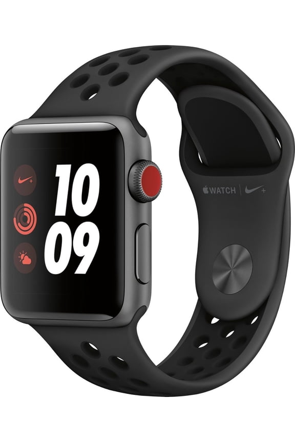 Pre-Owned Restored Apple Watch Series 3 42mm (GPS + Cellular) Nike Edition Aluminum Case