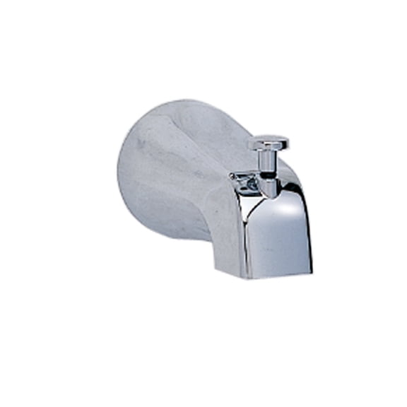 American Standard Slip-On 4-in Diverter Tub Spout in Polished Chrome