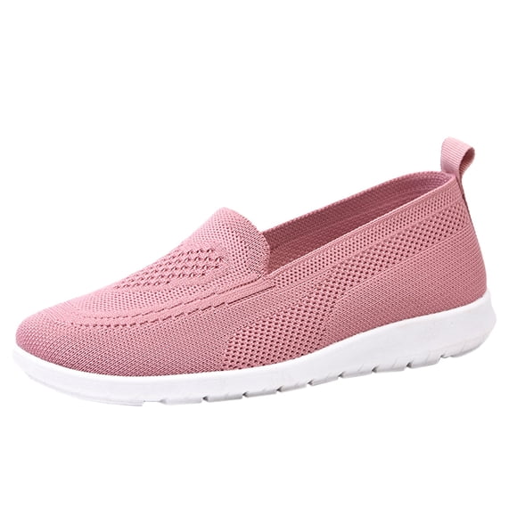 Women's Sneakers Comfortable Fashion Sneaker Slippers for Women Flat Sneaker for Women Casual Breathable Lightweight Solid Sneaker Wedges for Women Sneaker Wedges Shoes for Women Wedding