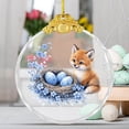 thumbnail image 4 of AZXY Easter Ornaments for Tree, 2D Flat Glass Miniature Easter Hanging Decorations, Assorted Spring Animal & Egg Ornaments for Small Tree, Easter Party & Home Indoor Outdoor Decor, 4 of 5