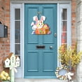 thumbnail image 5 of YgkuHd Easter Cute Rabbits Paper Door Hanging Party Scene Decoration Pendant Supplies Decoration Behind The Main Entrance Window Decoration, 5 of 6