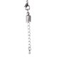thumbnail image 4 of Juego De Extremos De Broche Y Clip Con Cadena Extensora 12 Piezas Plata, 4 of 6