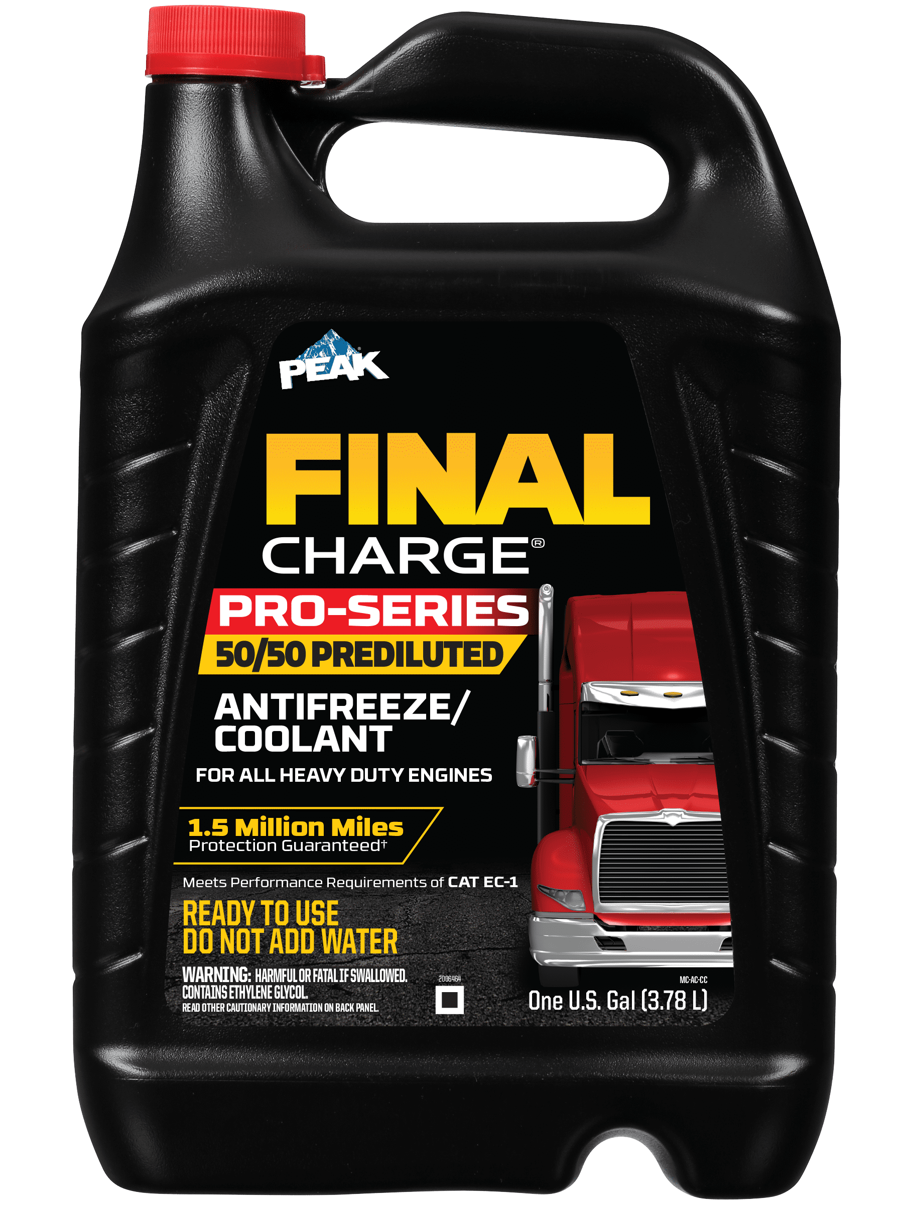 FINAL CHARGE PRO-SERIES 50/50 Pre-Diluted Extended Life Antifreeze & Coolant