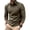 Army Green, variant on Kalauyu Men's Casual Shirts Classic Long Sleeve Basic Button T-Shirt Lightweight Cotton Golf Tops with Pocket