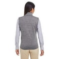 thumbnail image 2 of Ladies Newbury Molange Fleece Vest-DG797W, 2 of 4