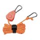 thumbnail image 3 of Polea trinquete colgador de cuerda tensor Cola Cuerda de Camping Naranja, 3 of 8