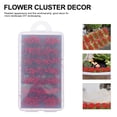 thumbnail image 5 of OHOIOLLA Mini Flower Cluster Red Resin Modeling Materials 1 Set 4.1X2.2In, 5 of 6