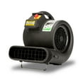 thumbnail image 4 of B-Air GP-1 1 HP Air Mover for Water Damage Restoration Carpet Dryer Floor Blower Fan, Black, 4 of 5