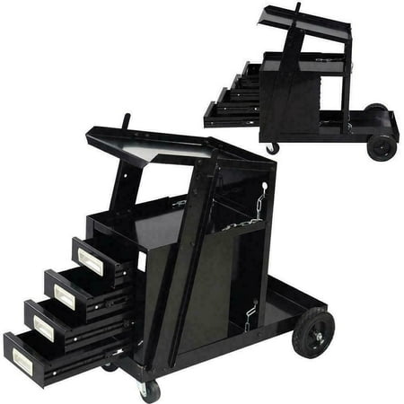 

Professional Welding Cart Plasma Cutting Machine without Drawer Black