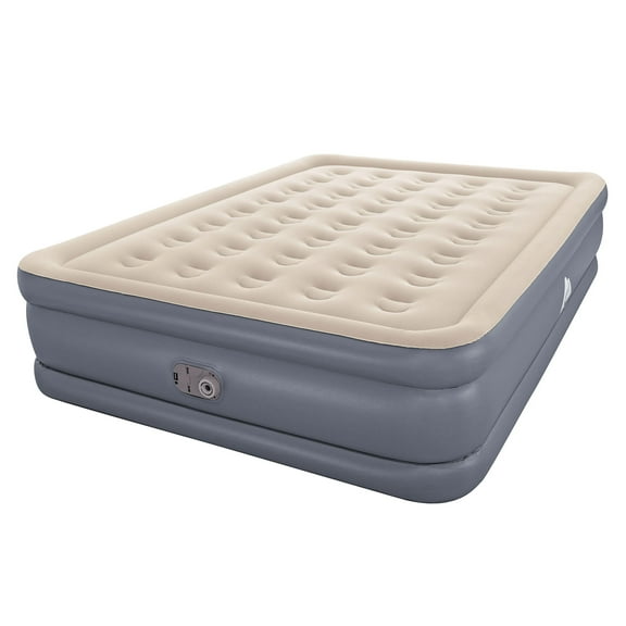 Ozark Trial Essential Comfort 18" Queen Air Mattress with Built-in AC Pump