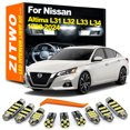 thumbnail image 2 of Kit de bombillas para matrícula de luz de mapa interior LED Canbus ZITWO para Nissan Altima L31 L32 L33 L34 1998-2019 2020 2021 2022 2023 2024, 2 of 5